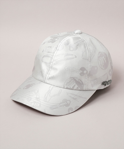 BLACK AND WHITE PAINTINGS CAP LIGHT GRAY ONESIZE